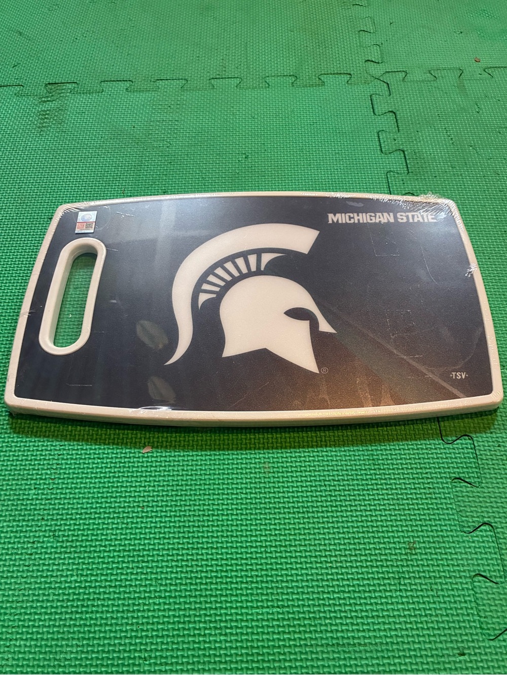 NWT- Michigan State University Spartans 14.5 x 9 cutting board